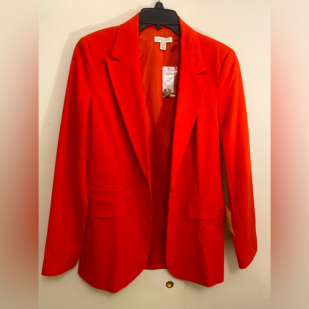 Top Shop blazer Red size 6